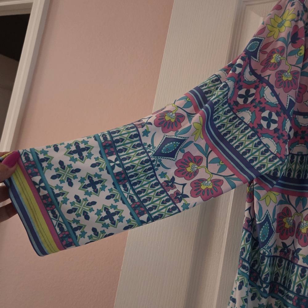 Ruby Rd. Multicolor Patterned Tunic Top - image 4